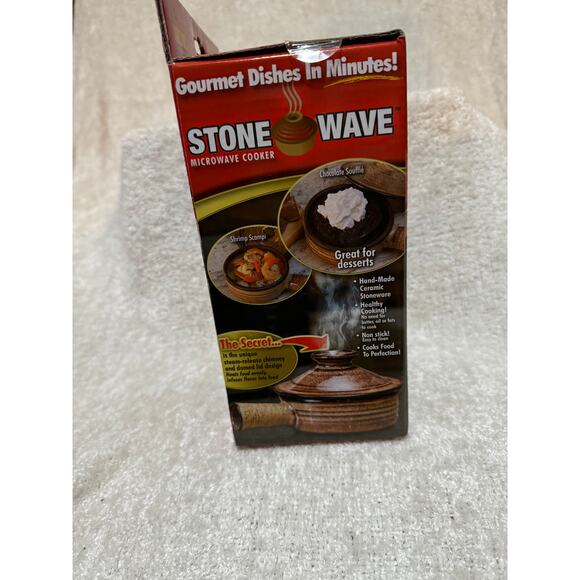 COPY - Stonewave Microwave Cooker Handmade Non-stick Ceramic Stoneware - Picture 5 of 6